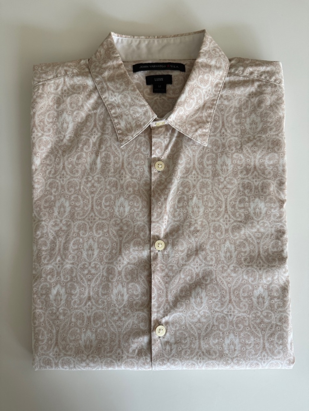 John Varvatos paisley shirt